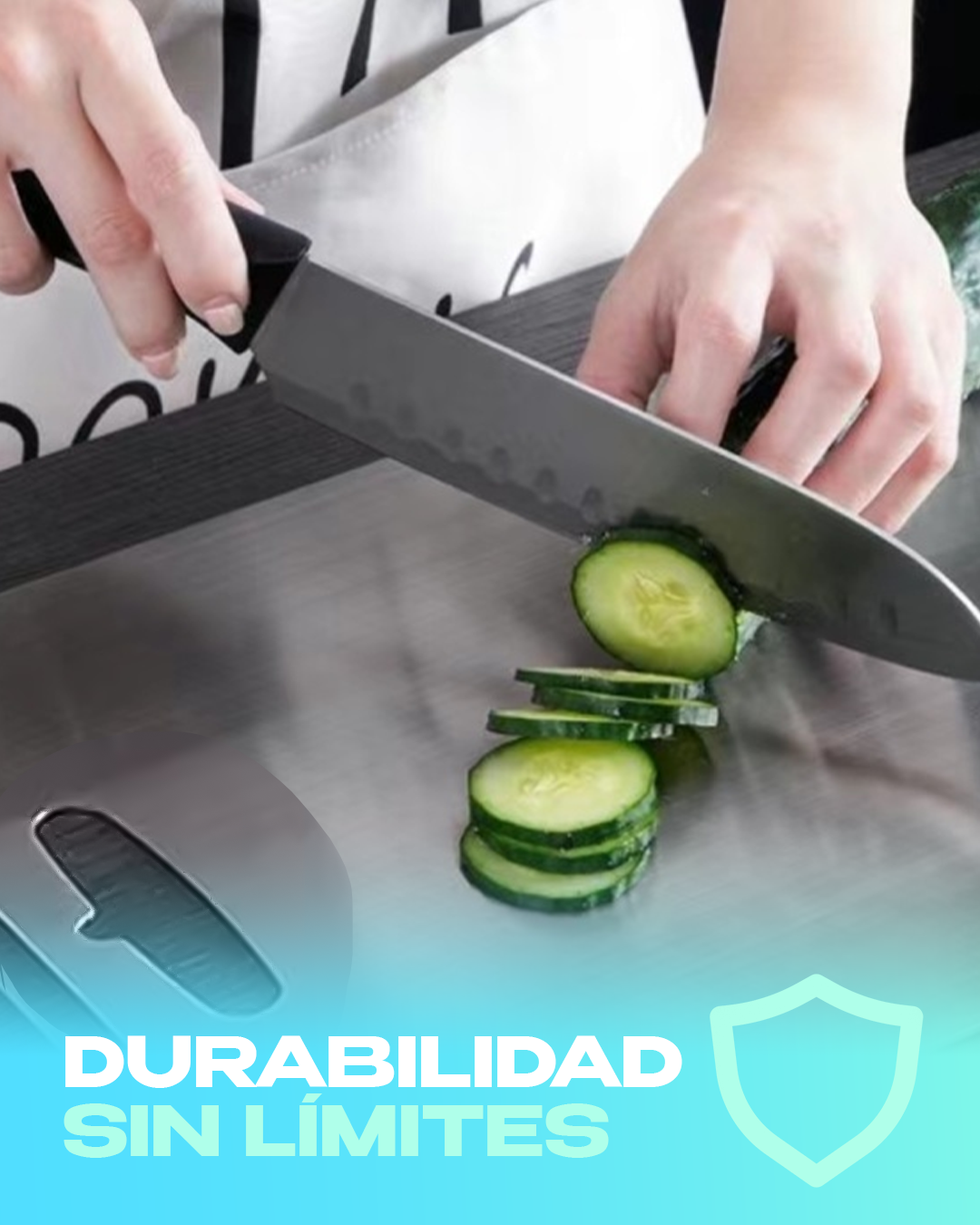 Tabla de cortar a base de Titanio Puro | Bonavida™