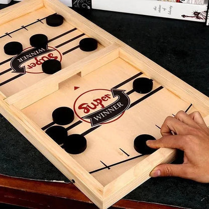 SlingPuck ™ | Juego De Hockey En Madera