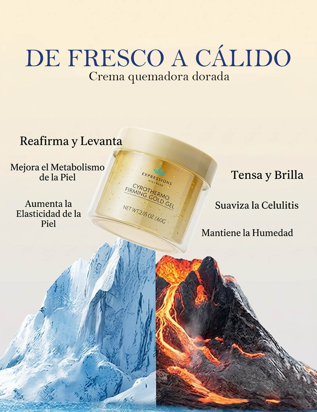 Golden Sweat Hot Cream™ | Crema para la celulitis