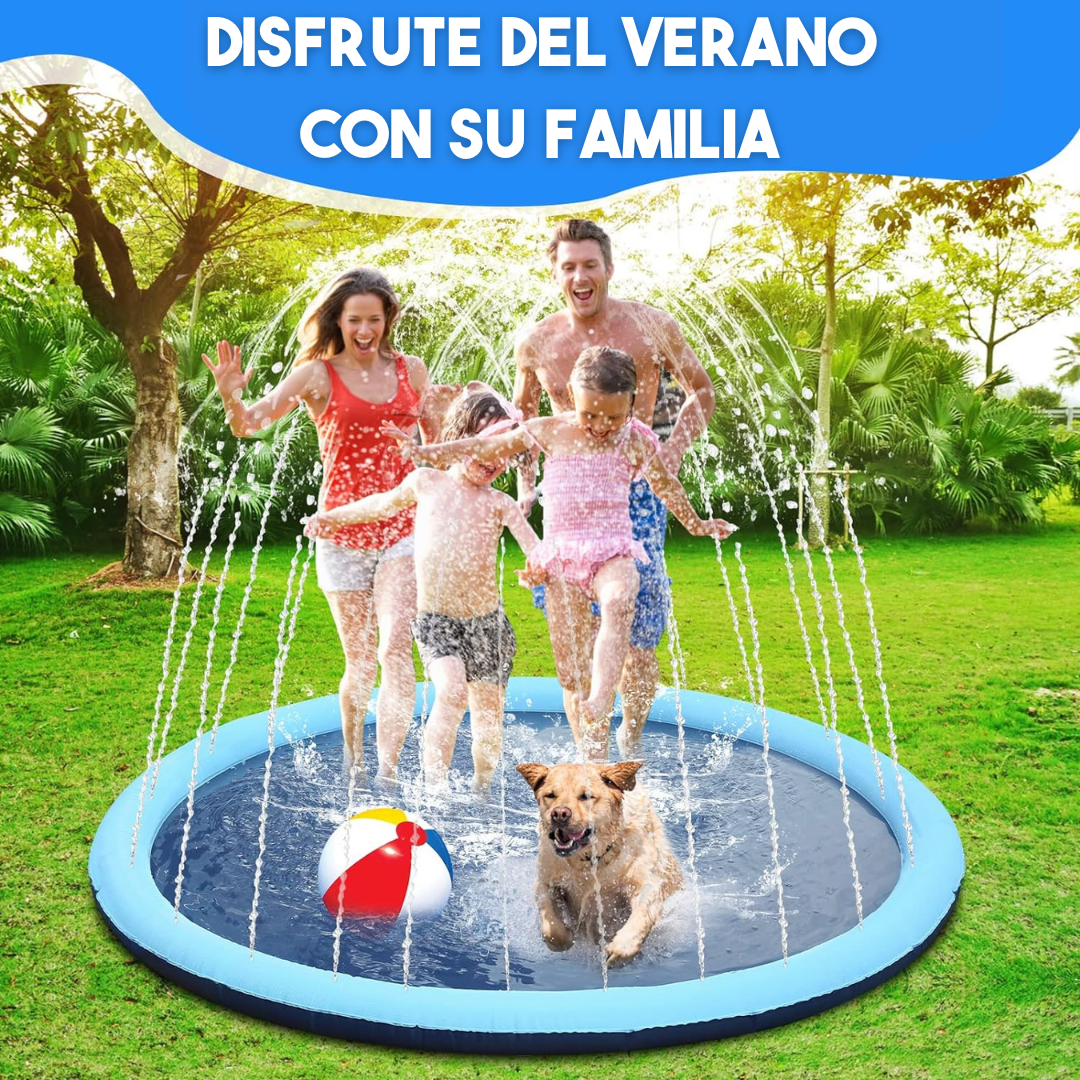 SplashMat™ | Piscina de chorros para el verano