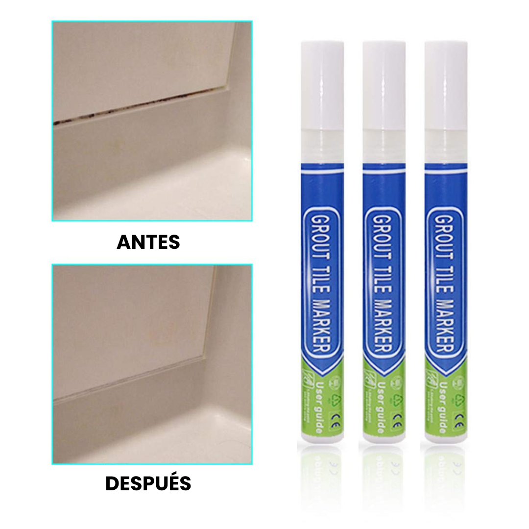 Groutpen ™ | Lápiz reparador de loseta (OFERTA 3X1)