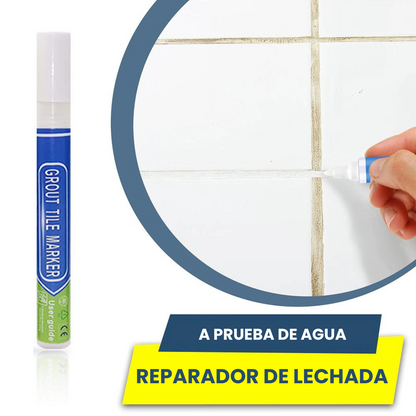 Groutpen ™ | Lápiz reparador de loseta (OFERTA 3X1)