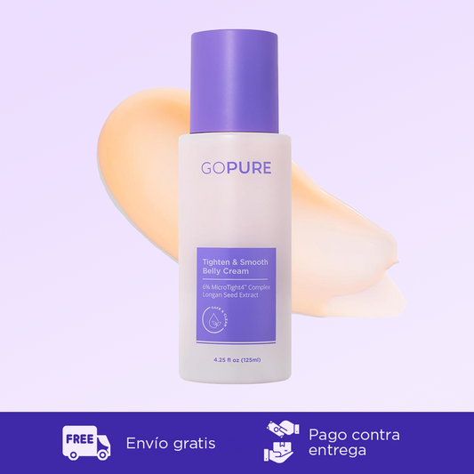 GoPure: Crema Reafirmante y Alisadora para el Vientre