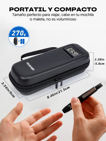 Estuche para Insulina con Control de Temperatura | 2 packs de frio gratis