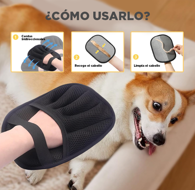 PetSweep™ Guante Removedor de Pelo de Mascotas | Compra 1 lleva 2