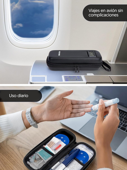 Estuche para Insulina con Control de Temperatura | 2 packs de frio gratis