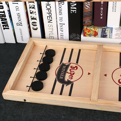 SlingPuck ™ | Juego De Hockey En Madera