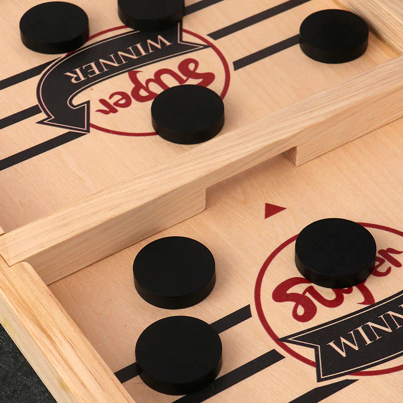 SlingPuck ™ | Juego De Hockey En Madera