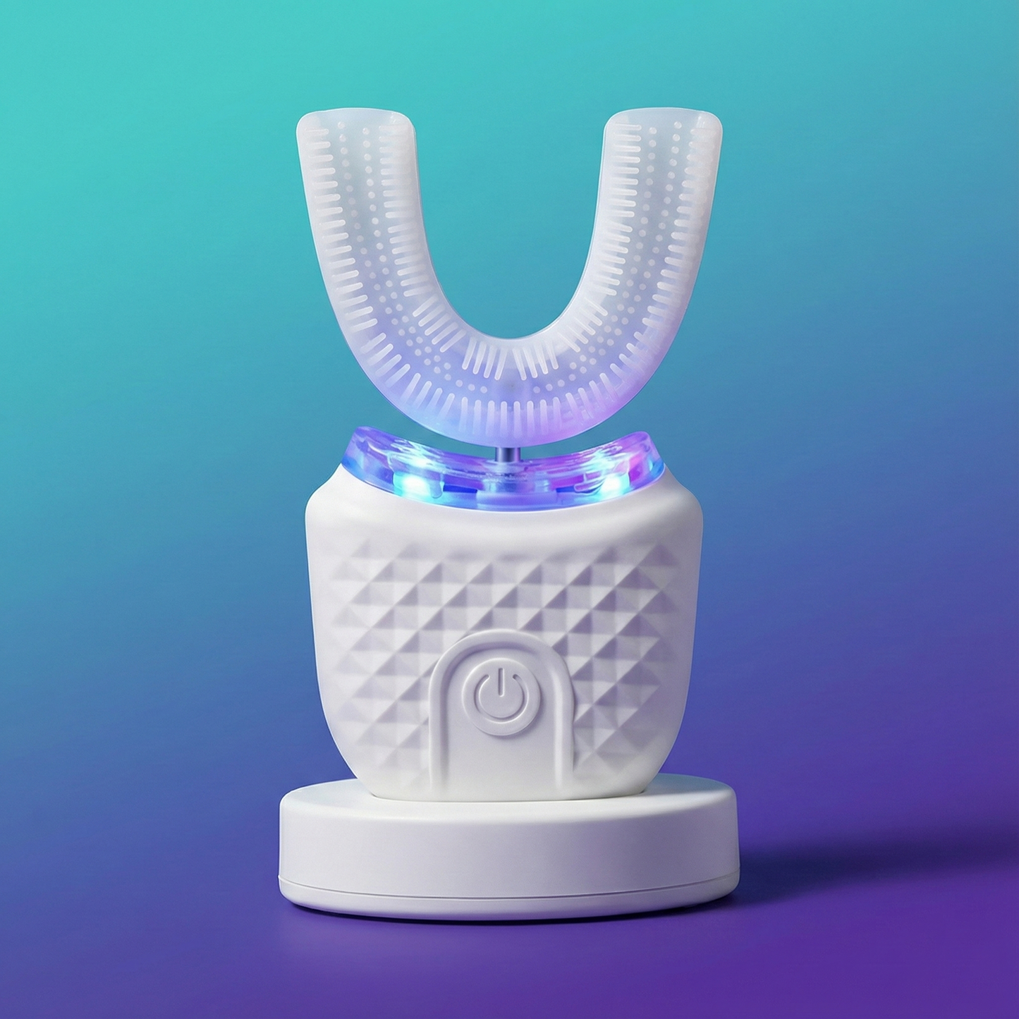 Cepillo de dientes eléctrico en forma de U